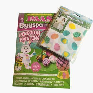 PAAS Eggspersiments Pendulum Painting Kit For Egg Decorating Activity 2 Aprons